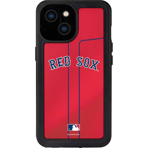 MLB Boston Red Sox Alternate/Away Jersey iPhone 15 Waterproof Case